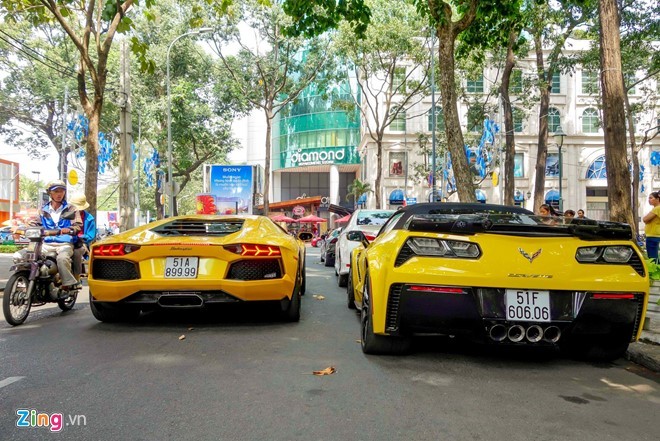 Ca dan sieu xe Lamborghini 